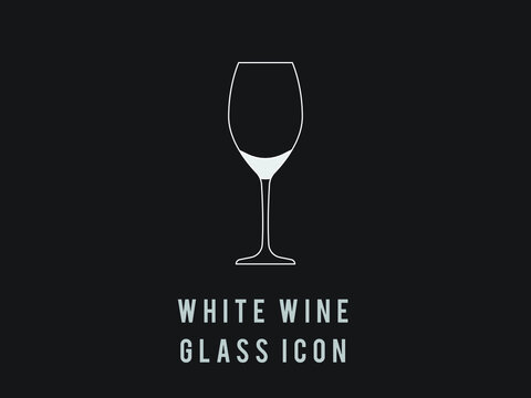 white Wine glass outline icon. Vector illustration. single high quality outline symbol for web design or mobile app. Wineglasses thin line signs for design logo, visit card, etc.