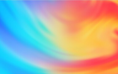 Obraz premium Light Blue, Yellow vector blurred shine abstract background. Colorful abstract illustration with gradient. Background for designs.