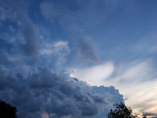 time lapse clouds