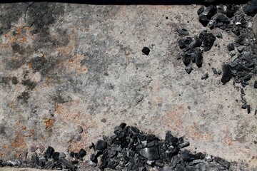 coal fire texture