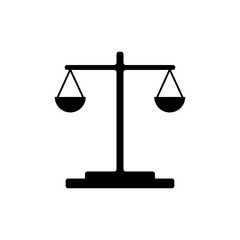 Justice law scale icon