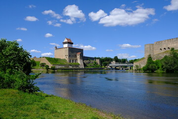 Fototapeta na wymiar Hermann Castle, Narva, Estonia