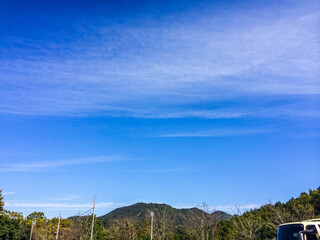 空　雲　木　山