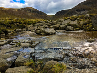 mountain river landscape