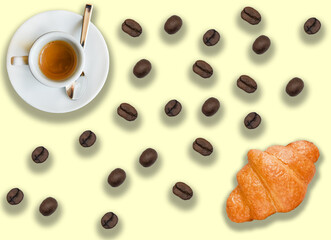 caffè e brioches bar colazione pasticceria cornetto bar italia