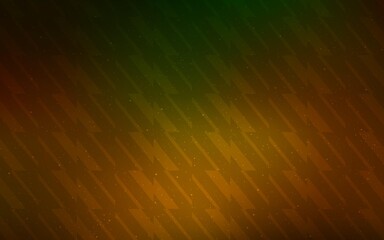 Obraz premium Dark Green, Yellow vector texture with colored lines. Colorful shining illustration with lines on abstract template. Smart design for your business advert.
