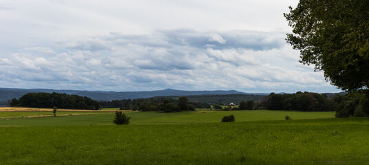Fototapeta na wymiar Panorama Landschaft