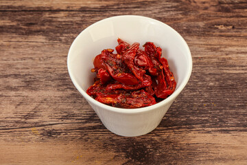 Dried tomato with olive oil