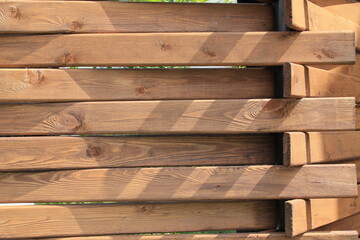 stack of wooden logs