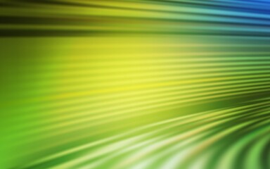 Light Green, Yellow vector abstract blurred layout. An elegant bright illustration with gradient. Background for designs.