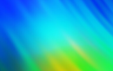 Light Blue, Green vector layout with flat lines. Colorful shining illustration with lines on abstract template. Pattern for ads, posters, banners.