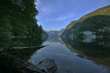 Der Königssee im Nationalpark Berchtesgaden