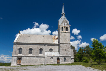 Fototapeta na wymiar Church St. Trojica Trnje Slovenia