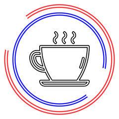 coffee cup vector icon