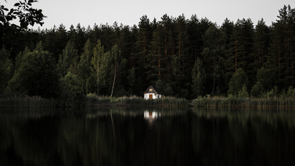 reflection in the lake
