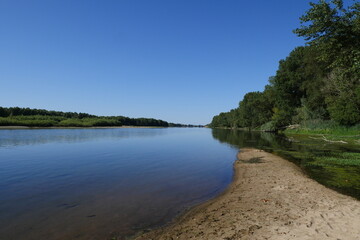 Fleuve Riviere Eau Ciel Panorma