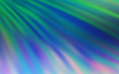 Light Blue, Green vector pattern with sharp lines. Shining colored illustration with sharp stripes. Pattern for ads, posters, banners.