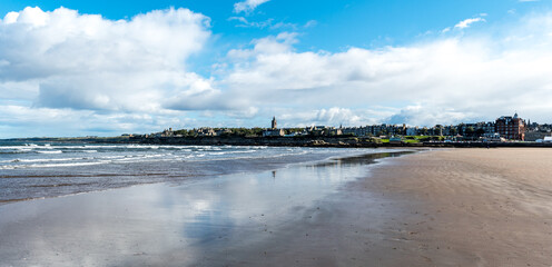 St. Andrews Cityscape from the Beach.