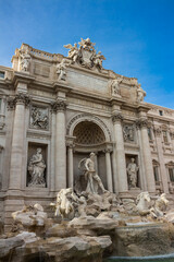 Fototapeta premium The legendary Trevi fountain in Rome