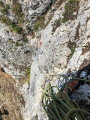 a rock for climbing up