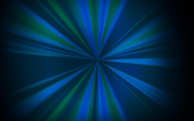 Obraz premium Dark BLUE vector abstract layout. New colored illustration in blur style with gradient. The best blurred design for your business.