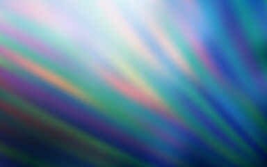 Light BLUE vector texture with colored lines. Shining colored illustration with sharp stripes. Pattern for ads, posters, banners.