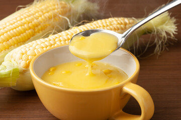 コーンスープ