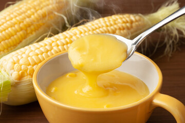 コーンスープ