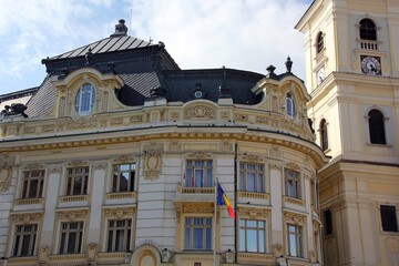 Fototapeta na wymiar Historic Building Sibiu Romania Hermannstadt