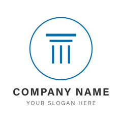 banking logo for company and brand
