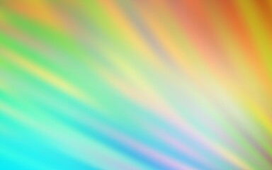 Light Blue, Yellow vector layout with flat lines. Colorful shining illustration with lines on abstract template. Best design for your ad, poster, banner.