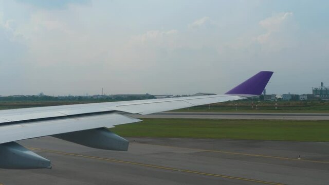 AIrplane before departure
