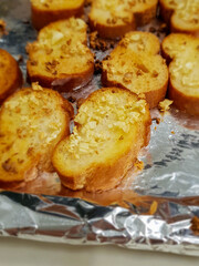 oven toasted garlic bread