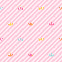 Pattern crowns stripes