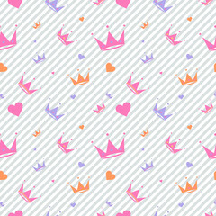 Pattern crowns stripes