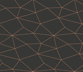 Continuous White Vector Rhombus Deco Texture. Repetitive Fabric Graphic Hexagon Design Pattern. Seamless Ornament Triangular Tile 