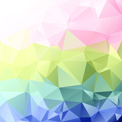 Colorful Polygonal Mosaic Background, Creative Design Templates