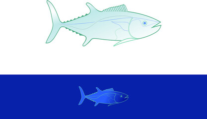 Illustration of Dogtooth Tuna