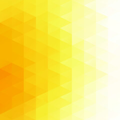 Yellow Grid Mosaic Background, Creative Design Templates