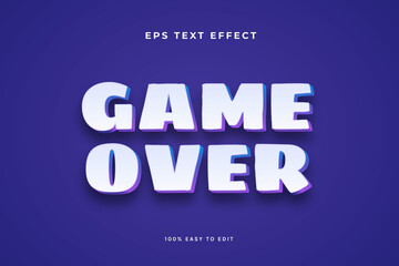 Fototapeta premium White purple text effect