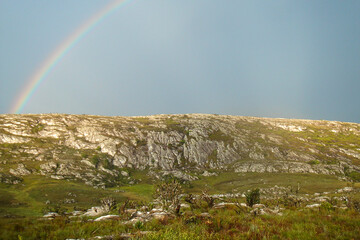 trekking in lapinha da serra in minas gerais central brazil