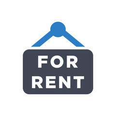 For rent sign icon