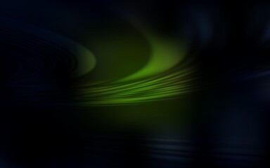 Dark Green vector backdrop with curved lines. A completely new colorful illustration in simple style. Template for cell phone screens.
