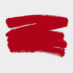 Hand painted vector brush stroke banners.