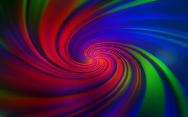 Dark Multicolor vector backdrop with bent lines. A completely new colorful illustration in simple style. Template for cell phone screens.