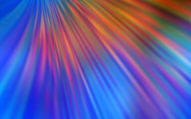 Light Blue, Yellow vector blurred bright template. Abstract colorful illustration with gradient. Completely new design for your business.