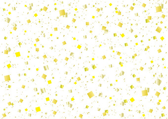 紙吹雪テクスチャ04【金箔】