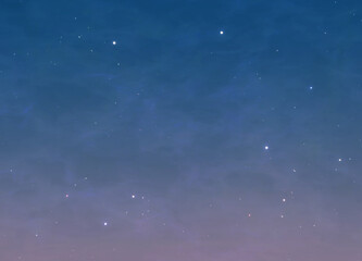 Fototapeta na wymiar Night black sky with stars, 3d render
