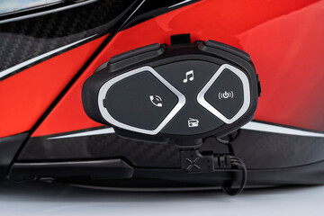 Interphone for motorcycle helmet