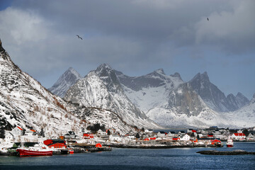 Reine Resort in Lofoten Archipelago, Norway, Europe